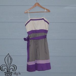 💜Max and Cleo color block dress💜
